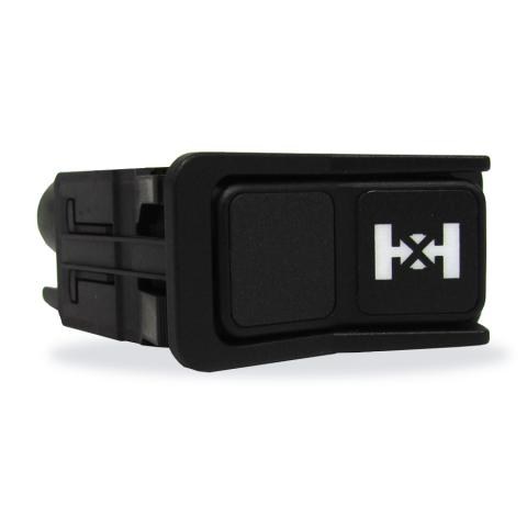 Velvac Windshield Wiper Switch, Universal Dash Mount, Without Knob, 2 Position, Without Washer Function – 032023