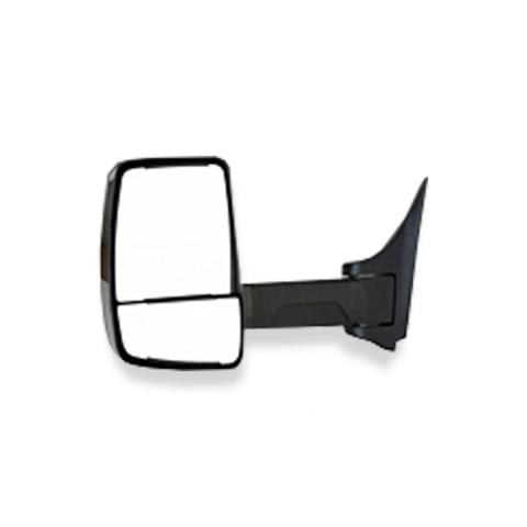 Velvac Exterior Mirror Glass, Replacement for 2020XG Mirror Models, Left Side, Manual, Convex Glass, Single, With Heat Glass – 716105