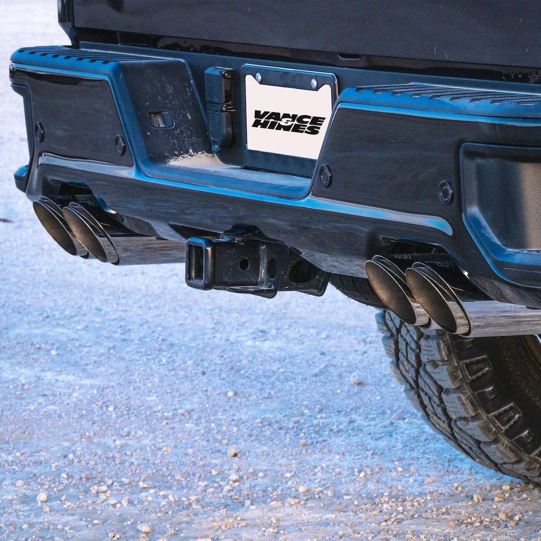 Vance&hines Exhaust System Kit, Holeshot Series™ Cat Back System, 304 Stainless Steel, With Muffler, 3 Inch to 2-1/2 Inch Pipe Diameter – 19855