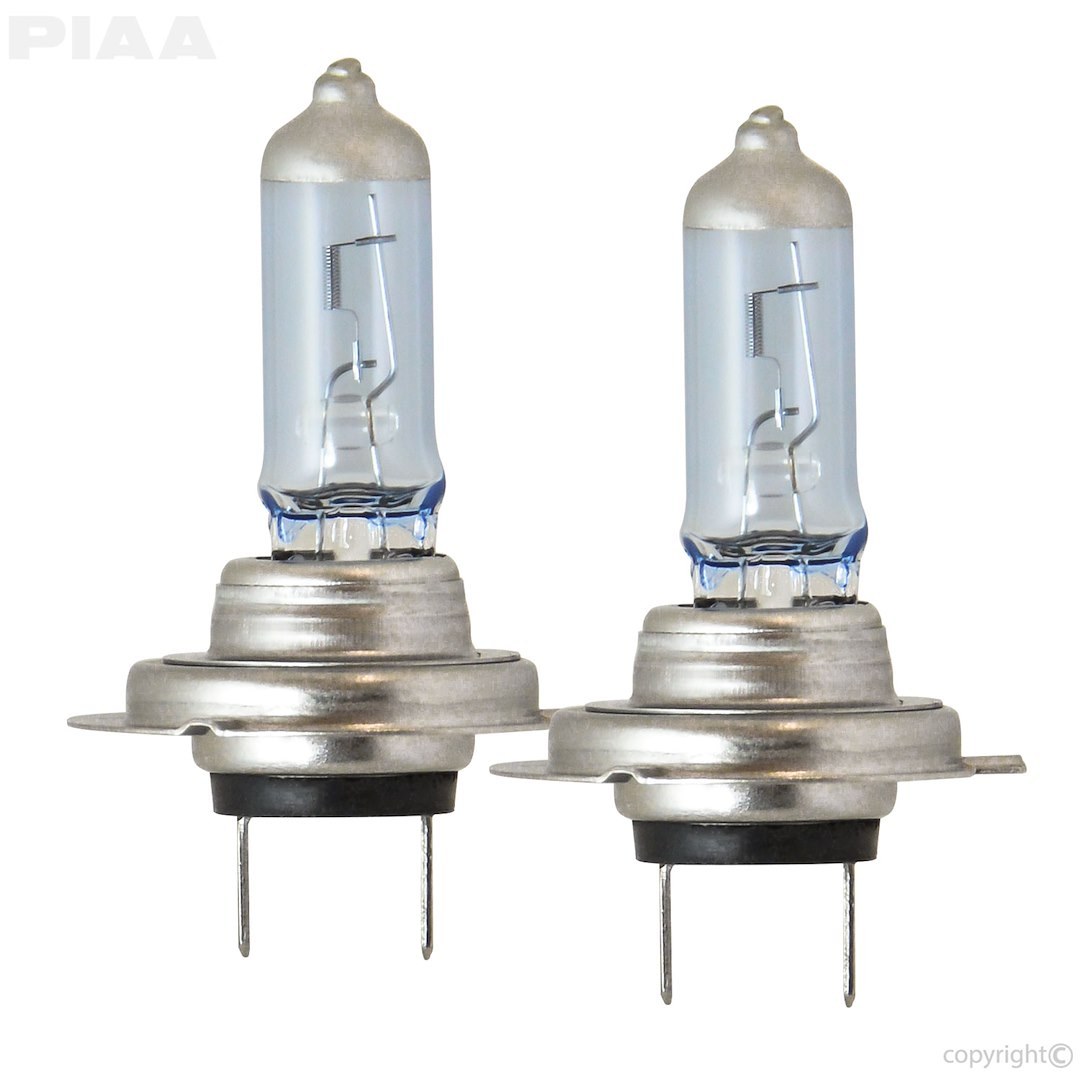 Valeo Headlight Bulb, Xtreme White Hybrid, H7, Halogen Bulb, 55 Watt, 12 Volt, White Beam Color, 3900K Light Color Temperature, Set of 2 – 23-10107