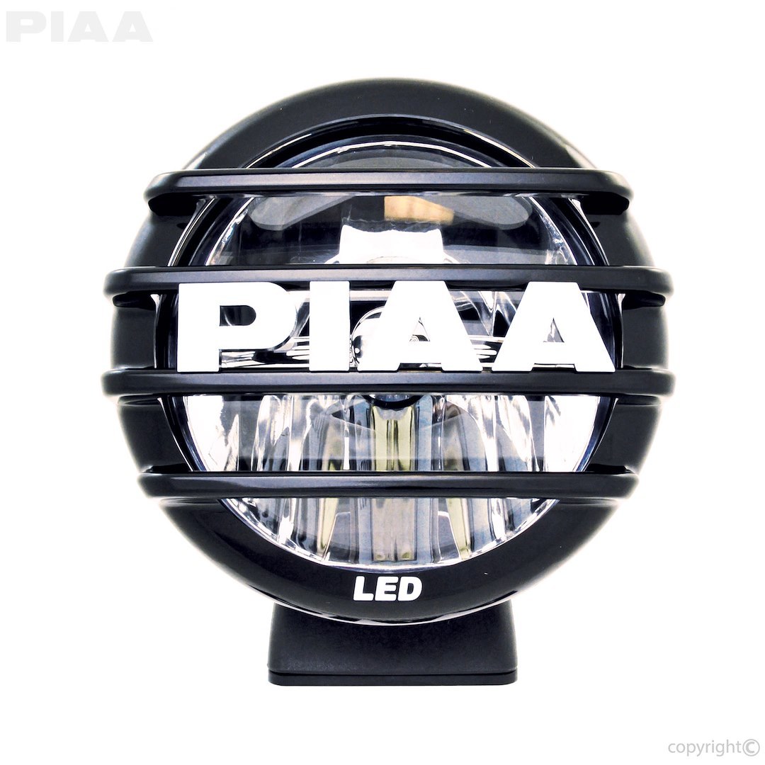 Valeo Driving/ Fog Light, LP550 Series, LED Bulb, Clear Bulbs, 5 Inch Round, 14 Watt, Driving Beam, Clear Polycarbonate Lens – 5502
