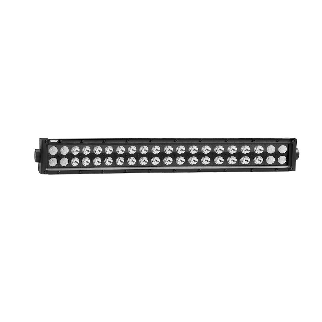 Westin Light Bar, B-Force, LED, 20 Inch Length, 40 White Cree Bulb, 120 Watt, Combo Beam, 8800 Raw Lumens, Clear Lens – 09-12212-40C