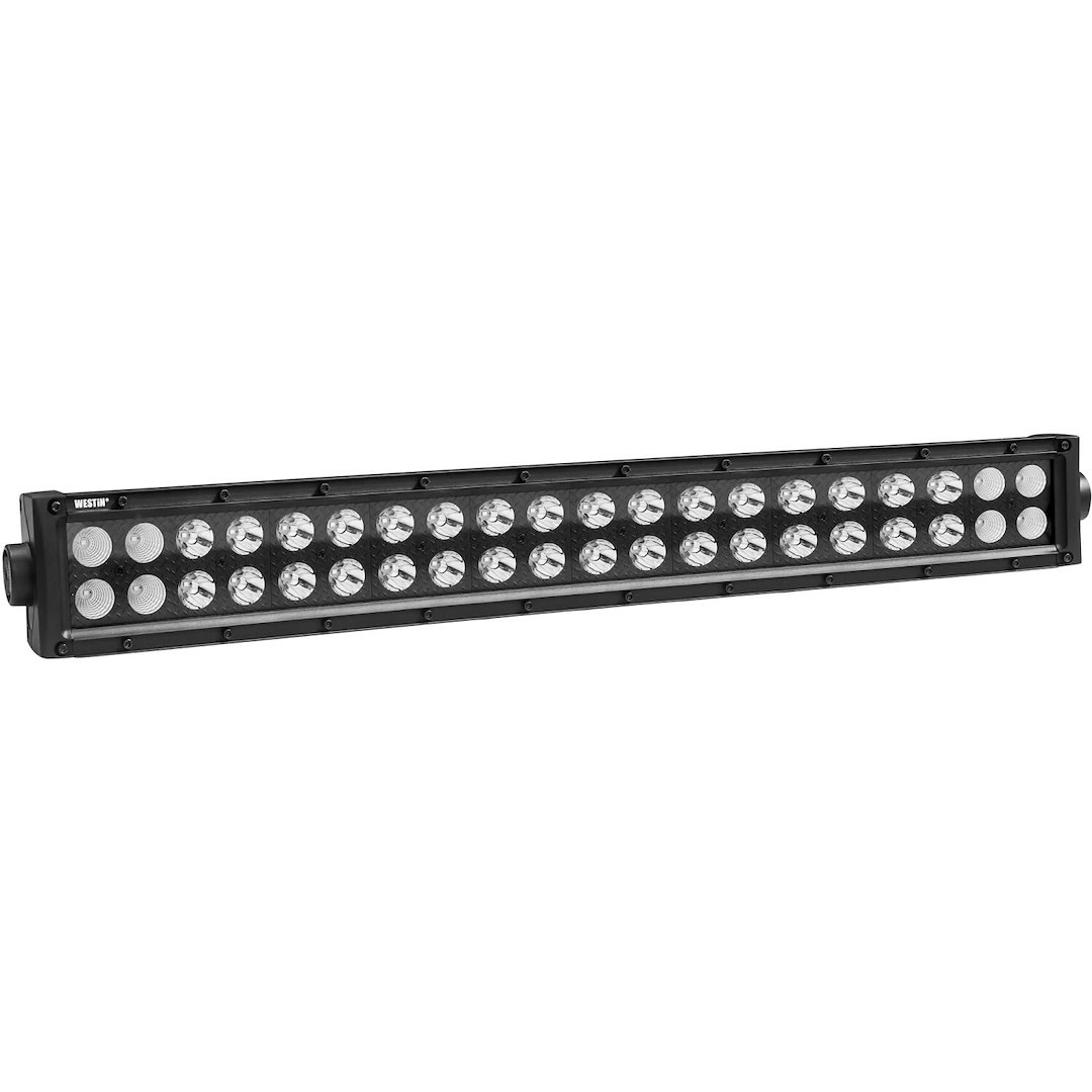 Westin Light Bar, B-Force, LED, 20 Inch Length, 40 White Cree Bulb, 120 Watt, Combo Beam, 8800 Raw Lumens, Clear Lens – 09-12212-40C