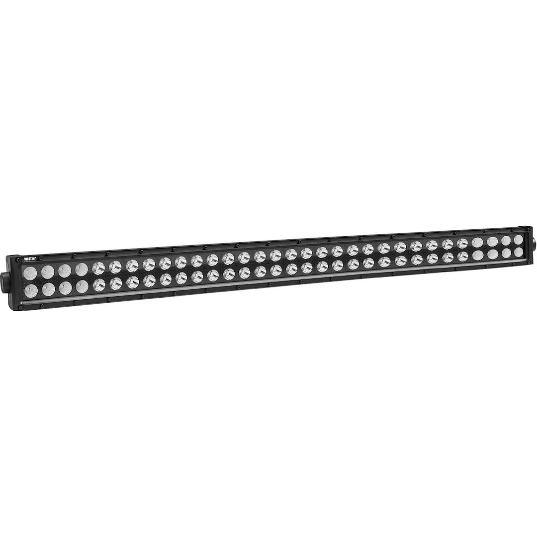 Westin Light Bar, B-Force, LED, 30 Inch Length, 60 White Cree Bulb, 180 Watt, Combo Beam, 13200 Raw Lumens, Clear Lens – 09-12212-60C