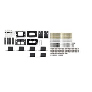 Westin Roof Rack Mounting Kit, Mesa, For Use with Mesa Roof Rack, Black, Aluminum – 15-00005A