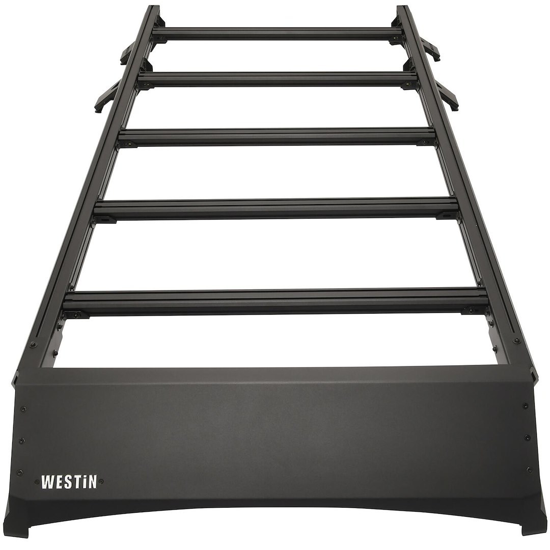 Westin Roof Rack, Mesa, Bolt-On Installation, Textured Powder Coat, Black, Aluminum, With Mounting Bracket and Hardware – 15-00015