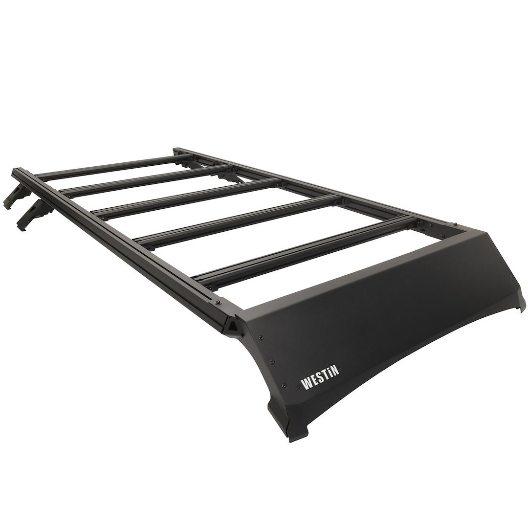 Westin Roof Rack, Mesa, Bolt-On Installation, Textured Powder Coat, Black, Aluminum, With Mounting Bracket and Hardware – 15-00015