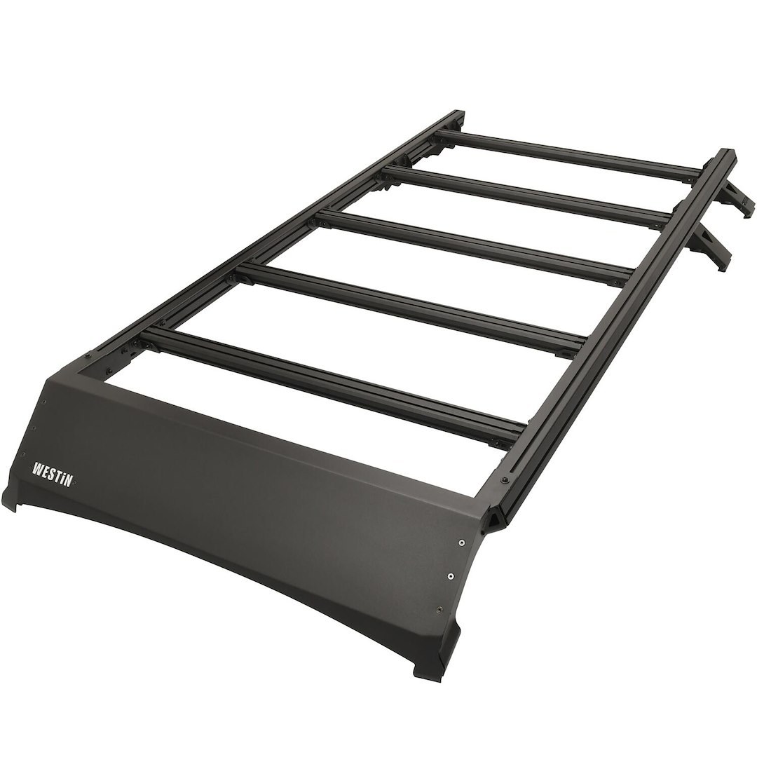Westin Roof Rack, Mesa, Bolt-On Installation, Textured Powder Coat, Black, Aluminum, With Mounting Bracket and Hardware – 15-00015
