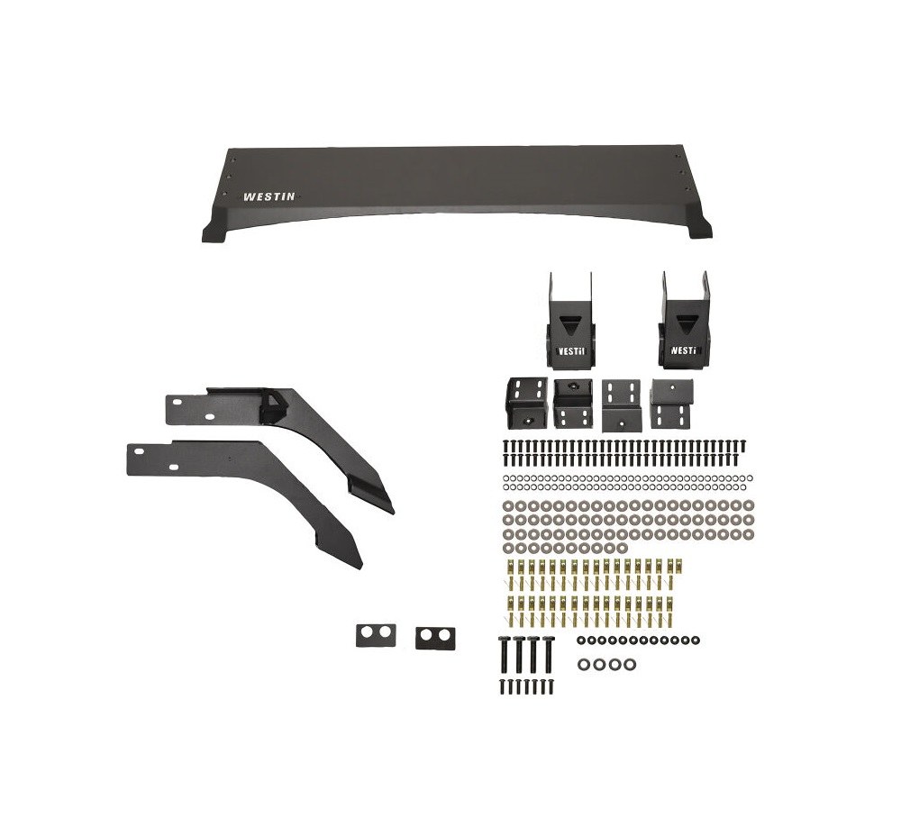 Westin Roof Rack Mounting Kit, Mesa, For Use with Mesa Roof Rack, Black, Aluminum – 15-00015A