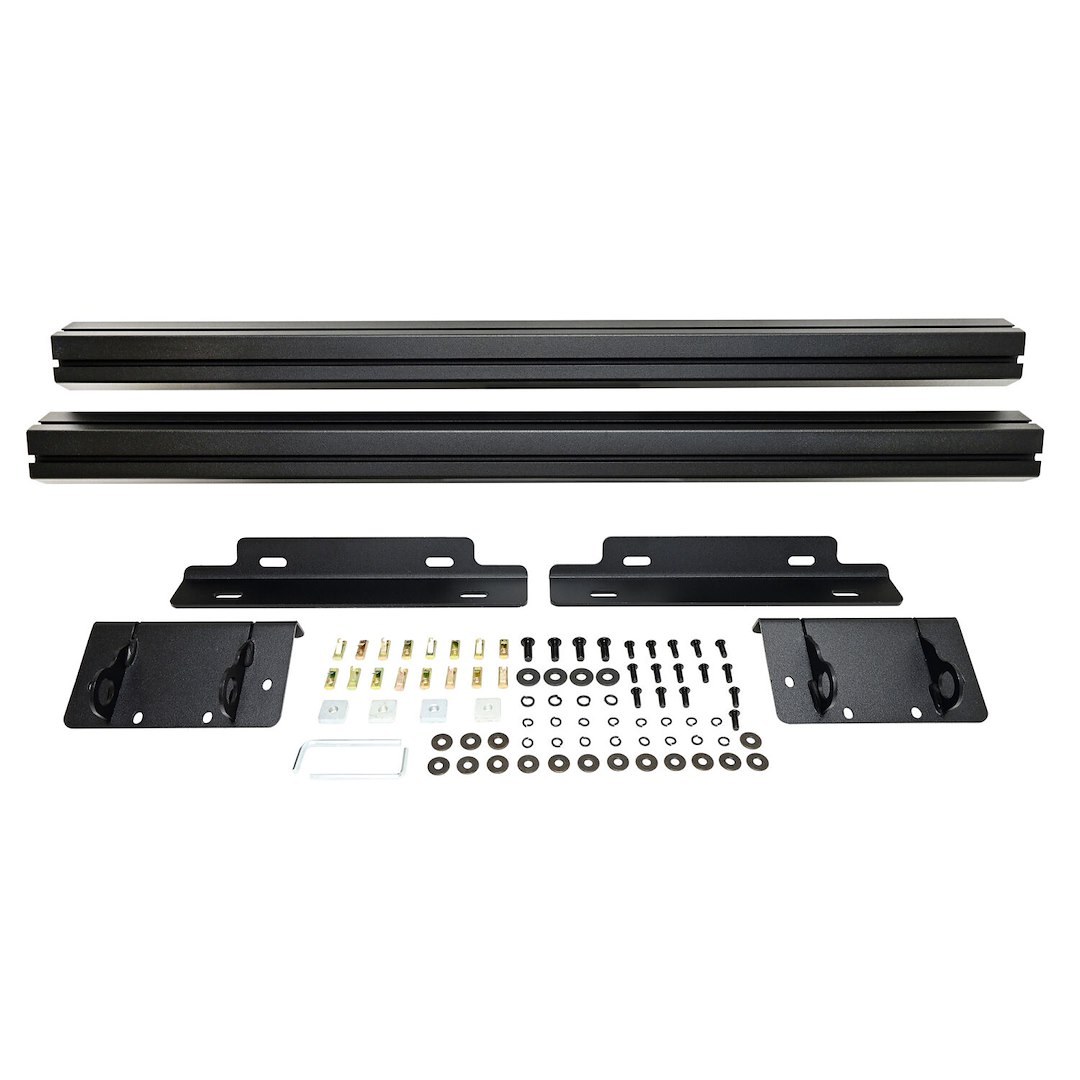 Westin Roof Rack Extension, Mesa, Extension for Mesa Roof Rack, Textured Powder Coat, Black, Aluminum – 15-00085