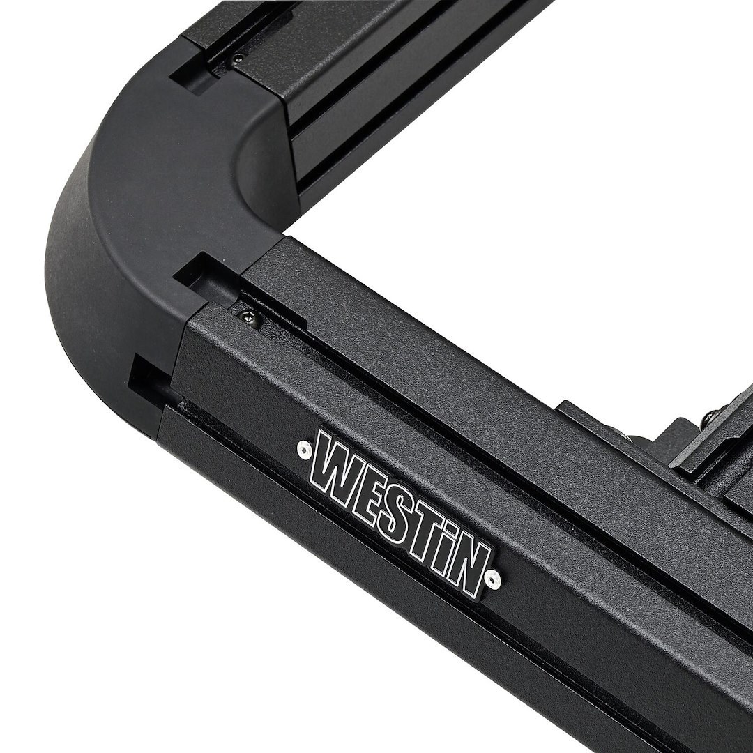 Westin Roof Rack, Mesa, Universal 53 Inch Length X 41 Inch Width, Bolt-On Installation, Powder Coated, Textured Black, Aluminum – 15-00145