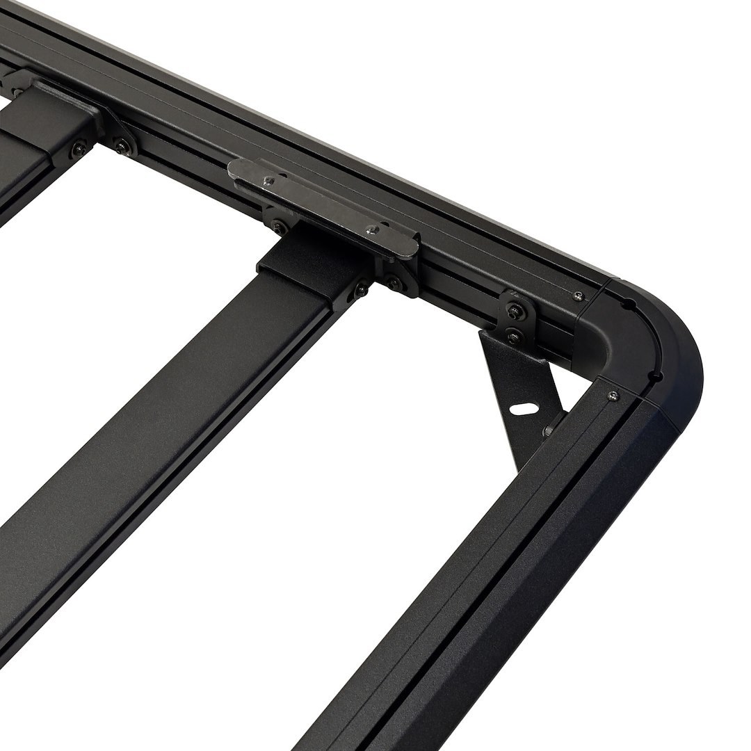 Westin Roof Rack, Mesa, Universal 58 Inch Length X 45 Inch Width, Bolt-On Installation, Powder Coated, Textured Black, Aluminum – 15-00155