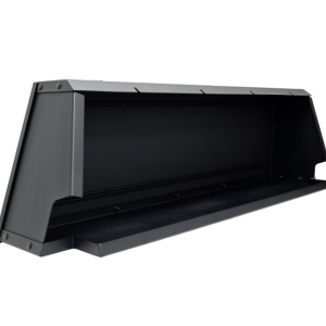 Westin Truck Cap Storage Compartment, Use with Westin Exp Truck Caps, Passenger Side Mount, With 2 T-Slot Accessory Mounting Tracks – 16-10040