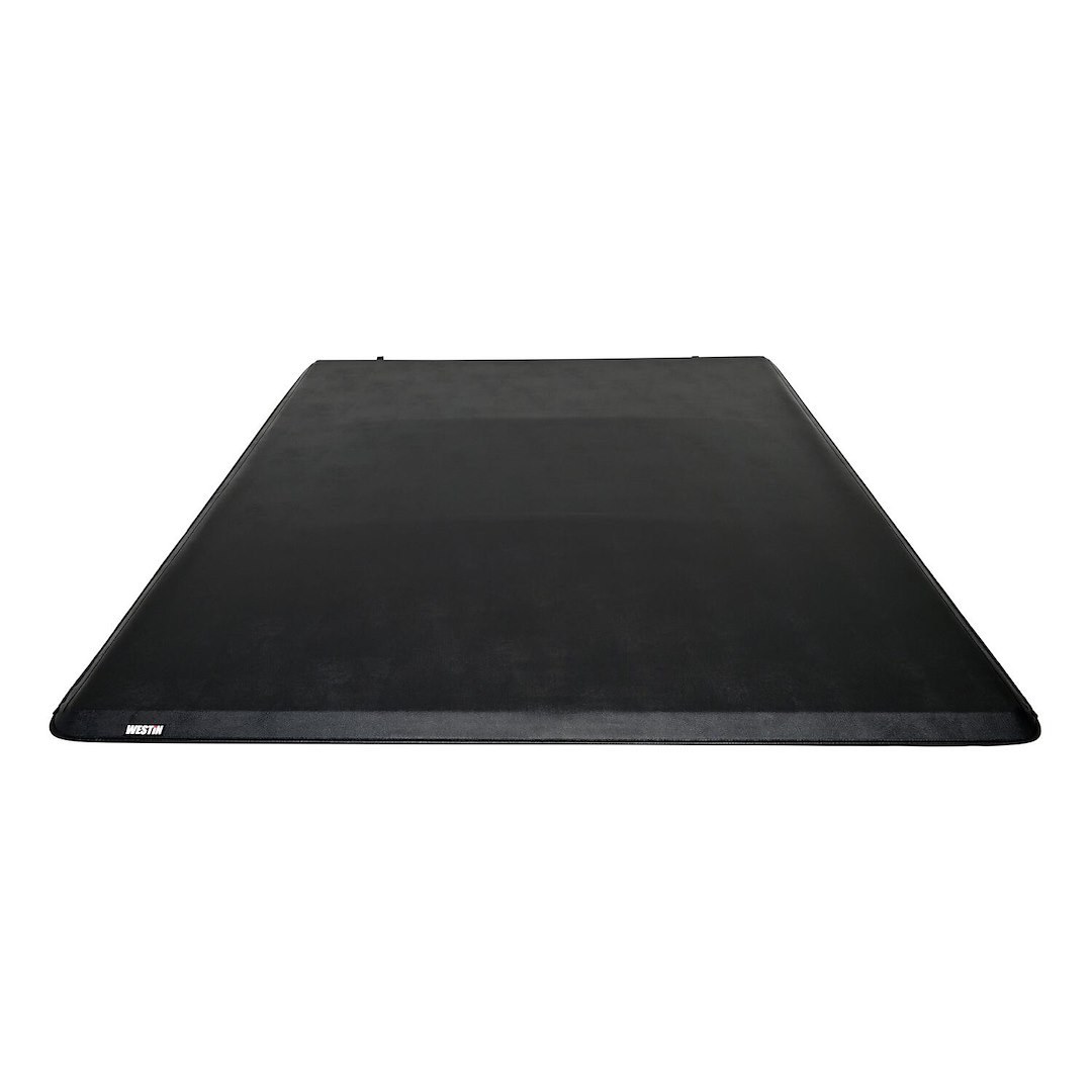 Westin Tonneau Cover, Soft Roll-Up Hook and Loop, Standard Profile, Not Hinged IN Front, Black Satin, Vinyl, Lockable with Tailgate Handle – 19-14735