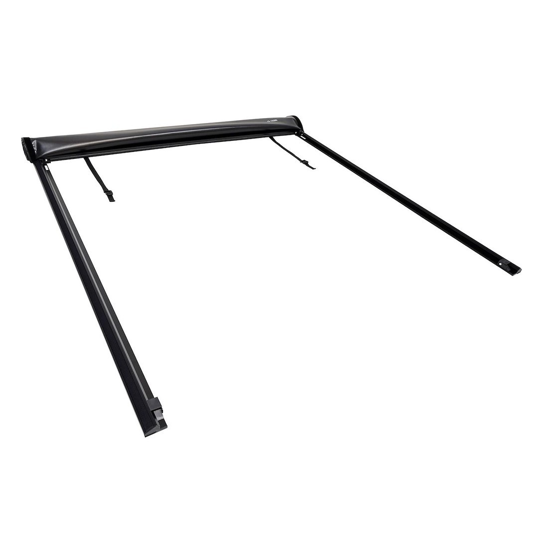 Westin Tonneau Cover, Soft Roll-Up Hook and Loop, Standard Profile, Not Hinged IN Front, Black Satin, Vinyl, Lockable with Tailgate Handle – 19-14735