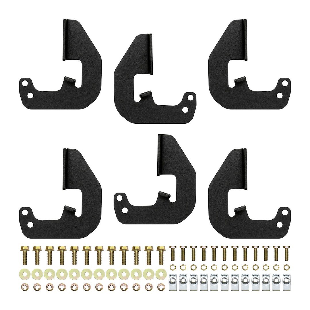 Westin Nerf Bar, Outlaw, With Drop Down Steps, 1-1/2 Inch Mandrel Bent, Textured Powder Coated, Black, Steel, With Welded End Caps – 20-13725