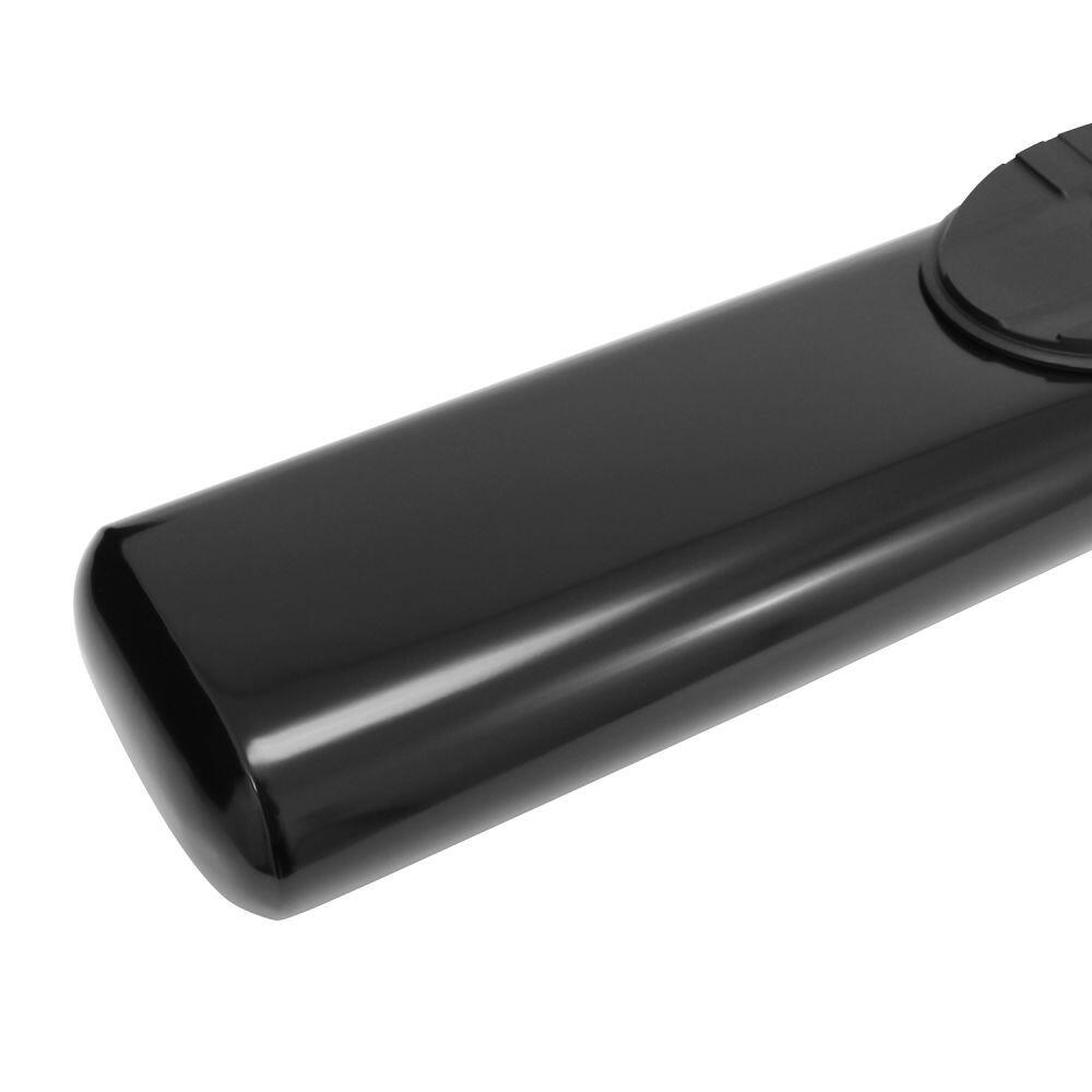 Westin Nerf Bar, Pro Traxx®, With Step Pads, 6 Inch Oval Straight, Powder Coated, Black, Steel, With Welded End Caps, Rocker Panel Mount – 21-63565