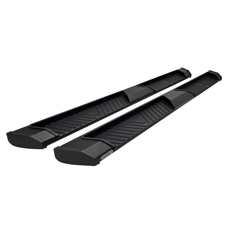 Westin Running Board, AT6 Series, Powder Coated, Textured Black, Aluminum, Unlighted, Rocker Panel Mount – 24-64125