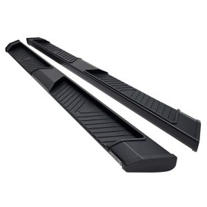 Westin Running Board, AT6 Series, Powder Coated, Textured Black, Aluminum, Unlighted, Rocker Panel Mount – 24-64125
