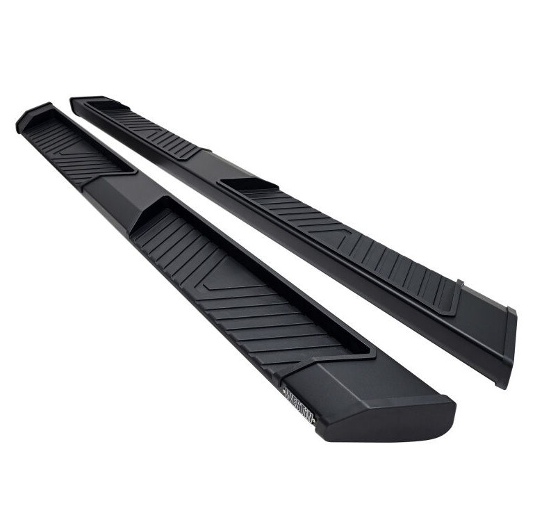 Westin Running Board, AT6 Series, Powder Coated, Textured Black, Aluminum, Unlighted, Rocker Panel Mount – 24-64125