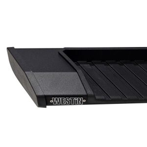 Westin Running Board, AT6 Series, Powder Coated, Textured Black, Aluminum, Unlighted, Rocker Panel Mount – 24-64125