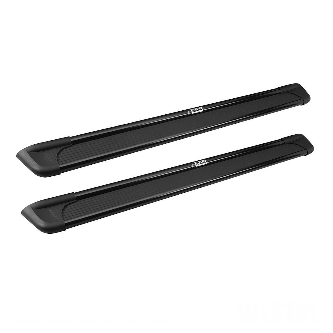 Westin Running Board, Sure-Grip, Black Powder Coated, Aluminum, Unlighted, Mounting Bracket Required, 69 Inch Length – 27-6115