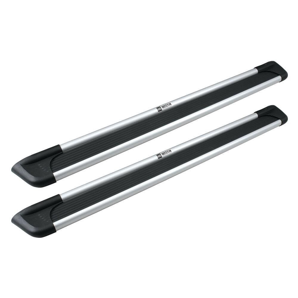 Westin Running Board, Sure-Grip, Brushed, Aluminum, Unlighted, Mounting Bracket Required, 72 Inch Length – 27-6120