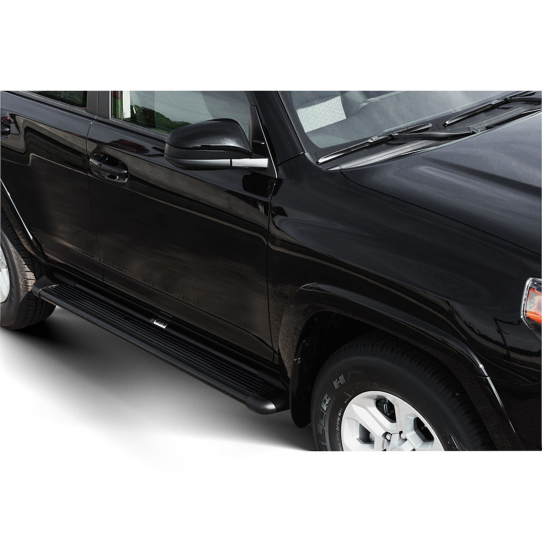 Westin Running Board, Sure-Grip, Black Powder Coated, Aluminum, Unlighted, Mounting Bracket Required, 72 Inch Length – 27-6125