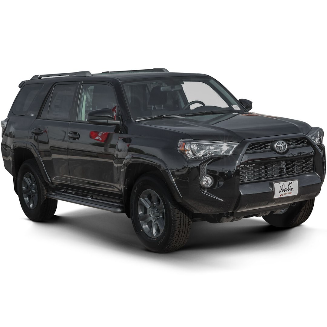 Westin Running Board, Sure-Grip, Black Powder Coated, Aluminum, Unlighted, Mounting Bracket Required, 72 Inch Length – 27-6125