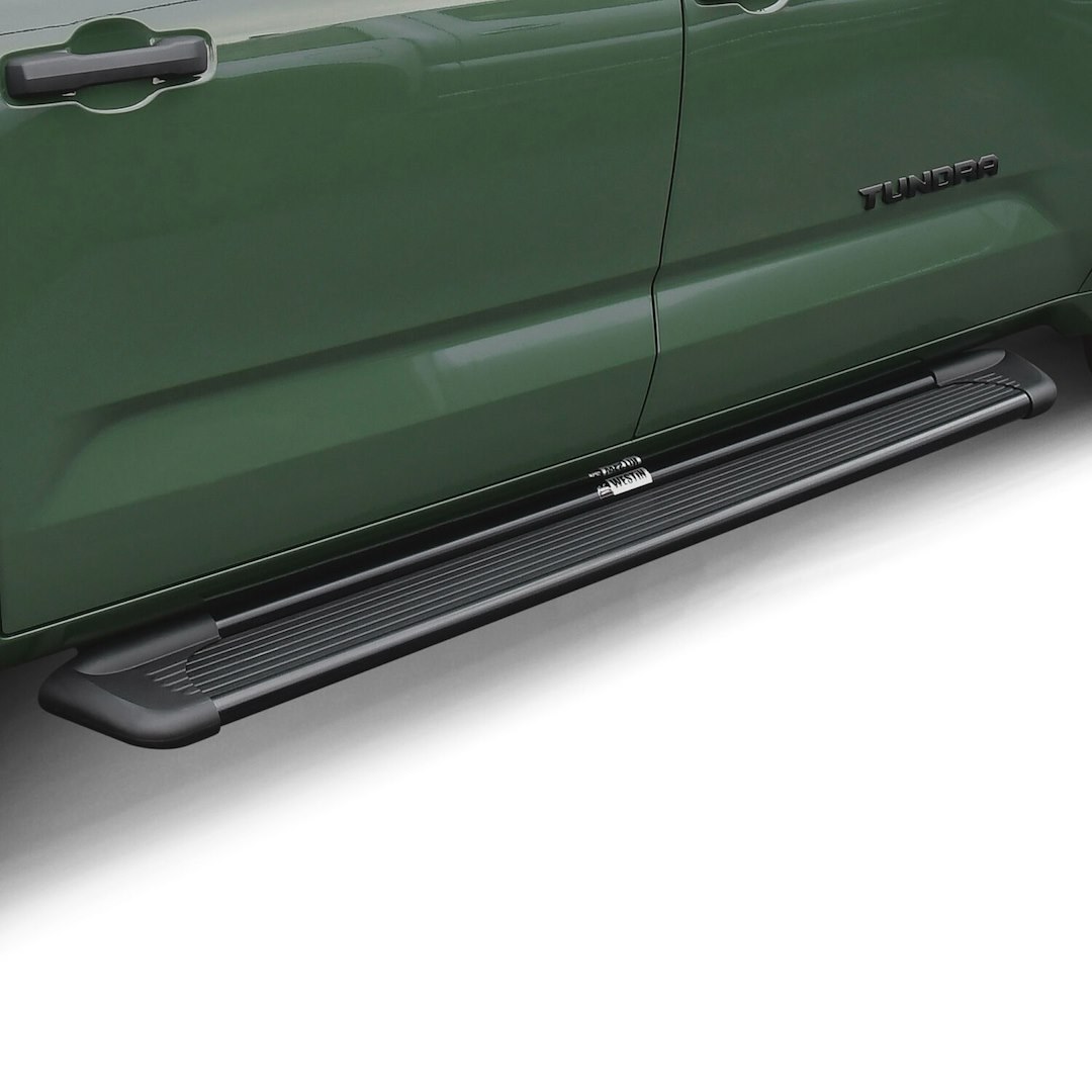 Westin Running Board, Sure-Grip, Black Powder Coated, Aluminum, Unlighted, Mounting Bracket Required, 93 Inch Length – 27-6145