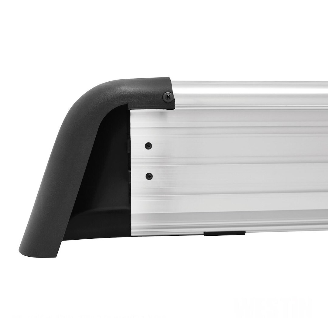 Westin Running Board, Sure-Grip, Brushed, Aluminum, Unlighted, Rocker Panel Mount, Mounting Bracket Required, 85 Inch Length – 27-6150