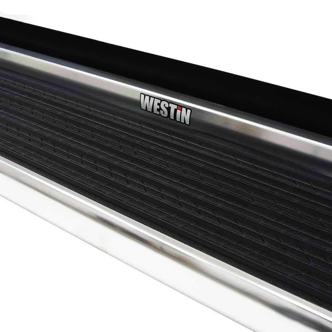 Westin Running Board, SG6 Series, Polished, Aluminum, Unlighted, Rocker Panel Mount, Mounting Bracket Required, 74.25 Inch Length – 27-64720