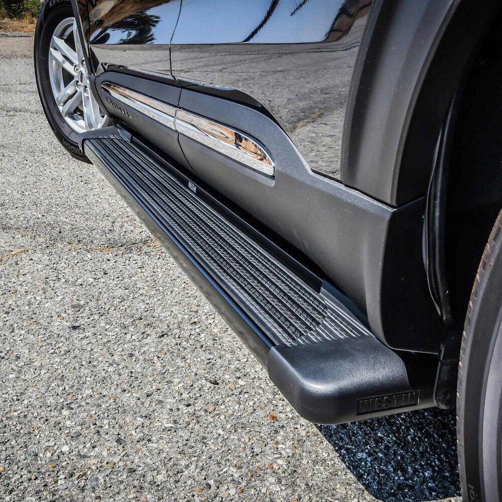 Westin Running Board, SG6 Series, Powder Coated, Black, Aluminum, Unlighted, Rocker Panel Mount – 27-64735