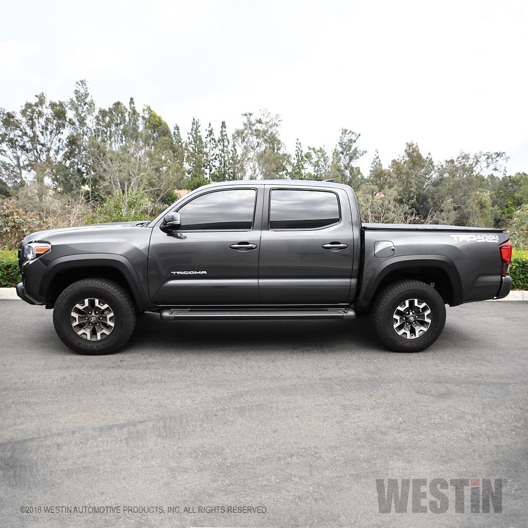 Westin Running Board, SG6 Series, Polished, Aluminum, With LED End Caps, Mounting Bracket Required, 68.4 Inch Length – 27-65710