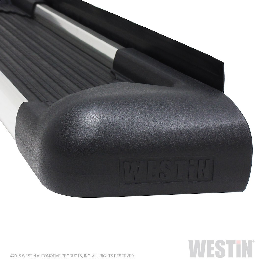 Westin Running Board, SG6 Series, Polished, Aluminum, With LED End Caps, Mounting Bracket Required, 68.4 Inch Length – 27-65710