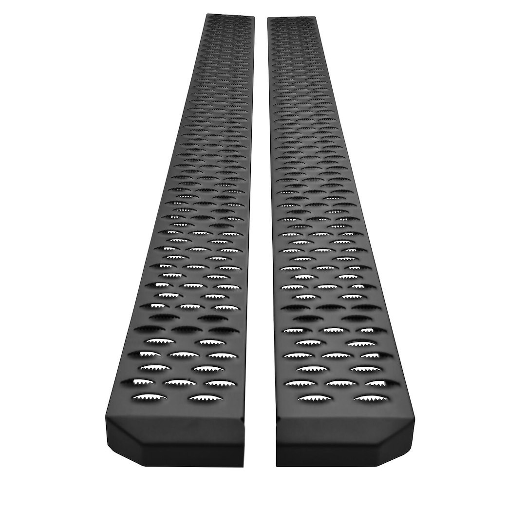 Westin Running Board, Grate Steps, Textured Powder Coated, Black, Steel, Unlighted, 79 Inch Length – 27-74735