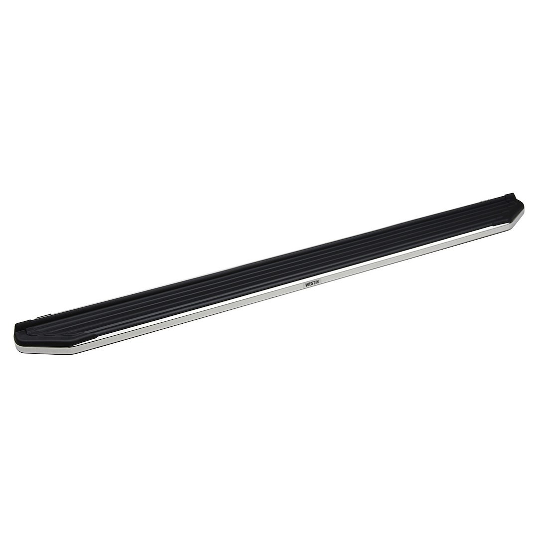 Westin Running Board, Stylized, Polished, Stainless Steel, Unlighted, Cradle Mount – 28-21170
