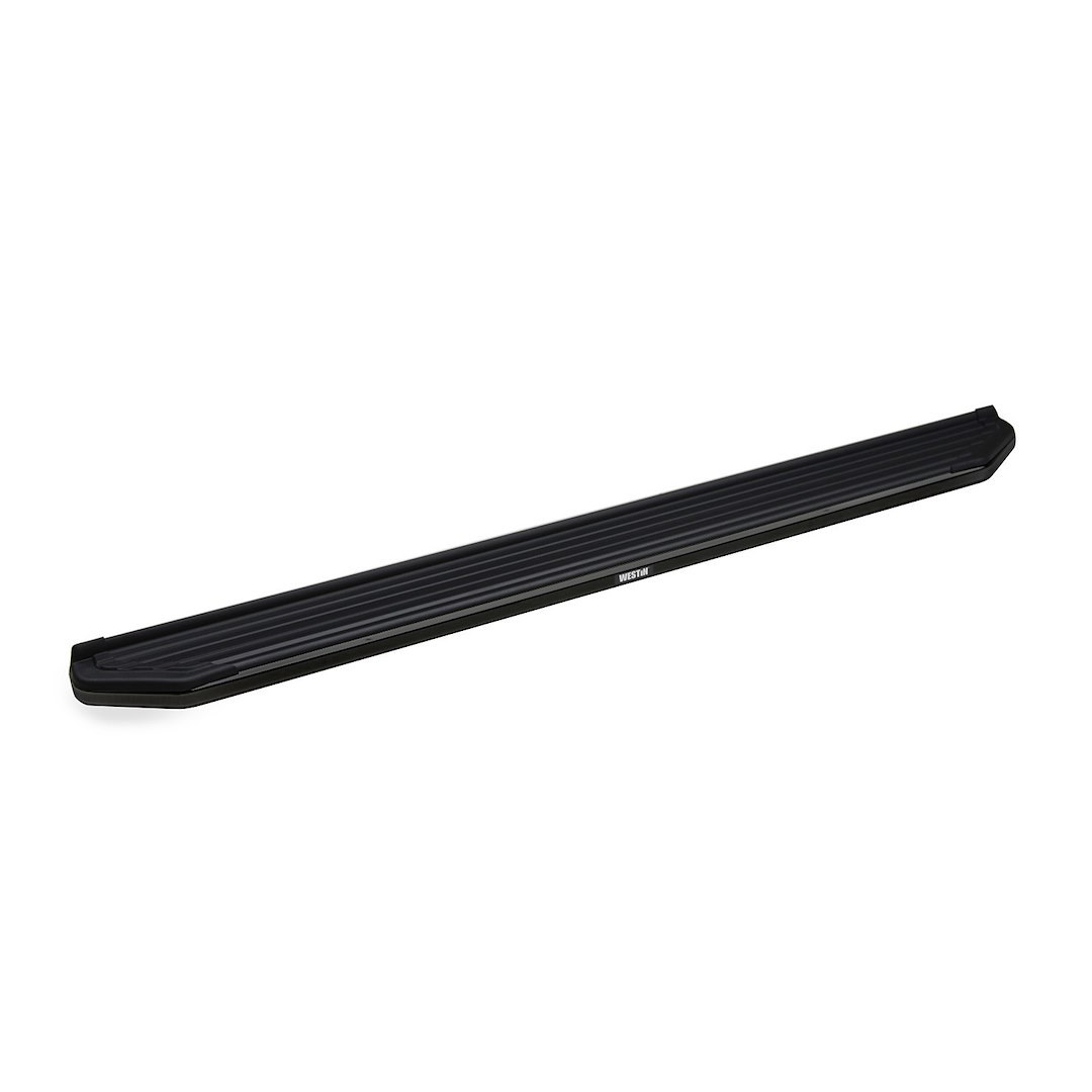 Westin Running Board, Stylized, Powder Coated, Black, Steel, Unlighted, Cradle Mount – 28-21175