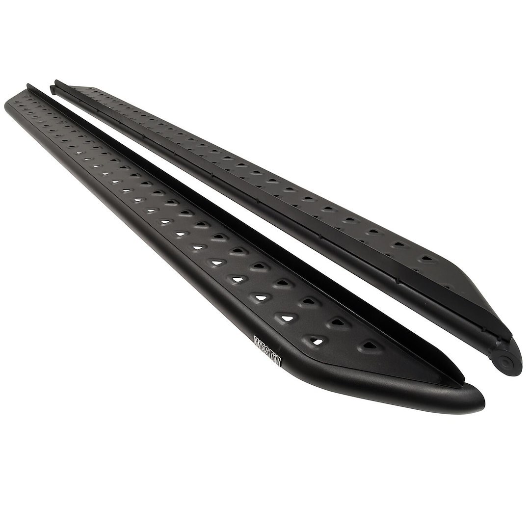Westin Running Board, Outlaw, Powder Coated, Textured Black, Steel, Unlighted, Rocker Panel Mount – 28-32425