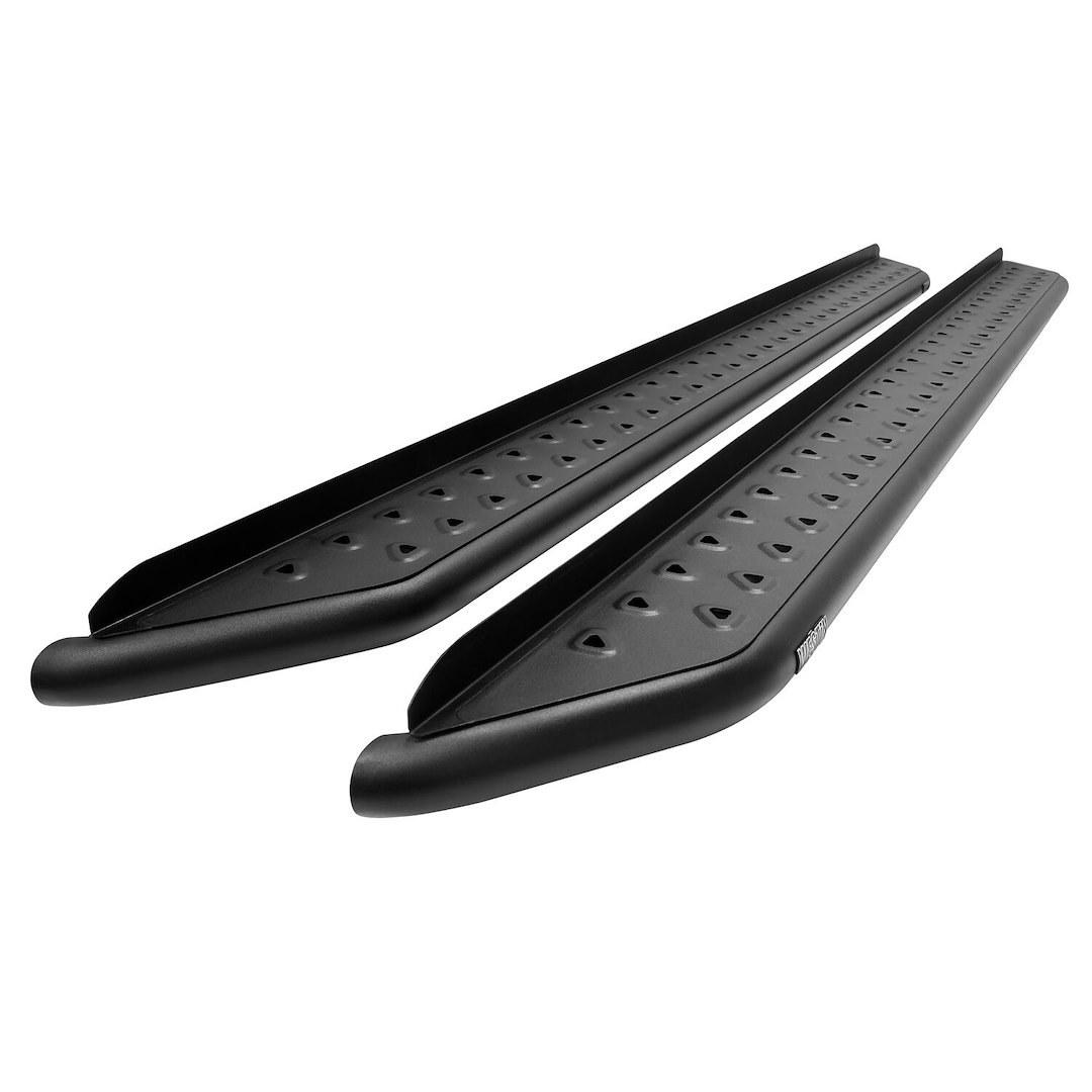 Westin Running Board, Outlaw, Powder Coated, Textured Black, Steel, Unlighted, Rocker Panel Mount – 28-32485