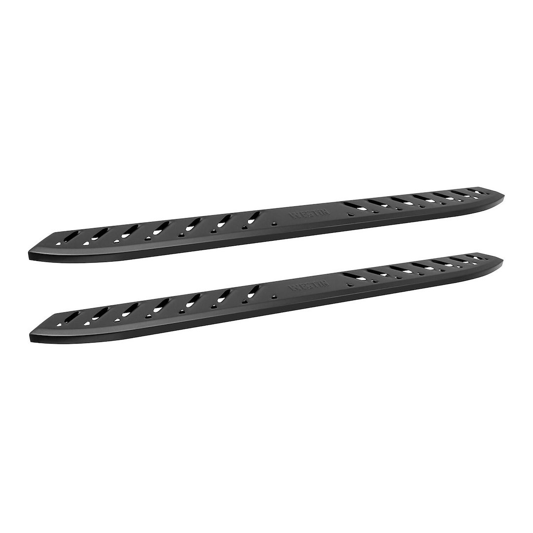 Westin Running Board, Thrasher, Textured Powder Coat, Black, Steel, Unlighted, Rocker Panel Mount – 28-81095