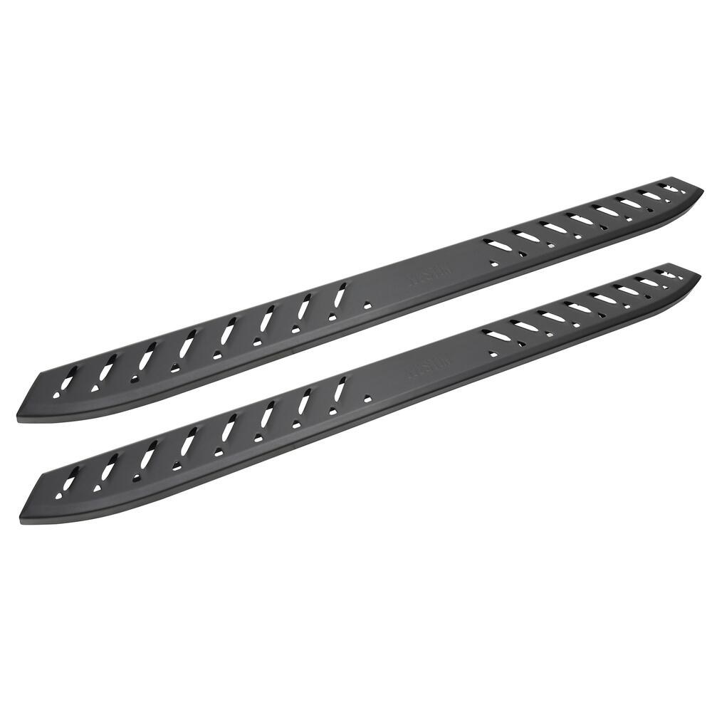 Westin Running Board, Thrasher, Textured Powder Coat, Black, Mild Steel, Unlighted, Rocker Panel Mount – 28-81275