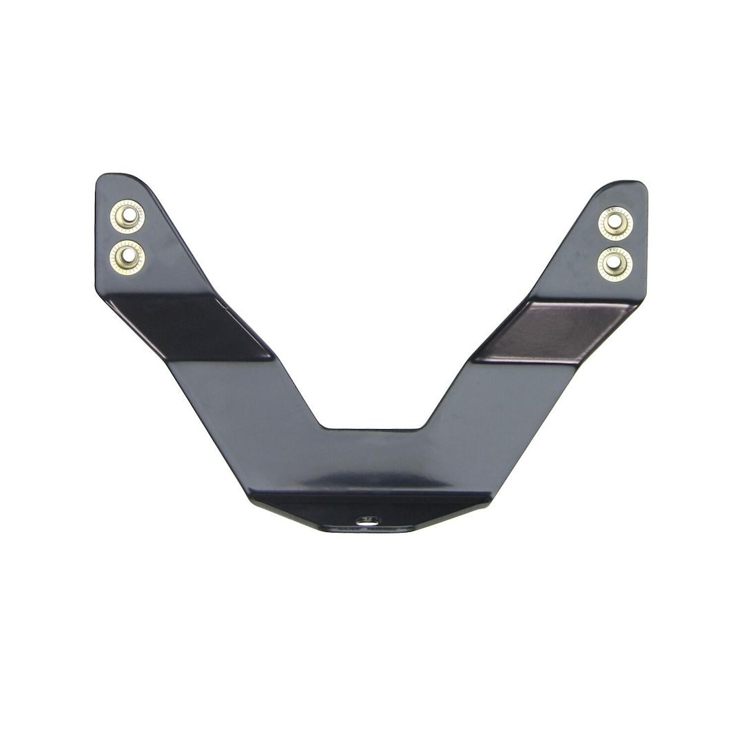 Westin License Plate Bracket, E-Series, Black Powder Coated, Steel – 32-0055