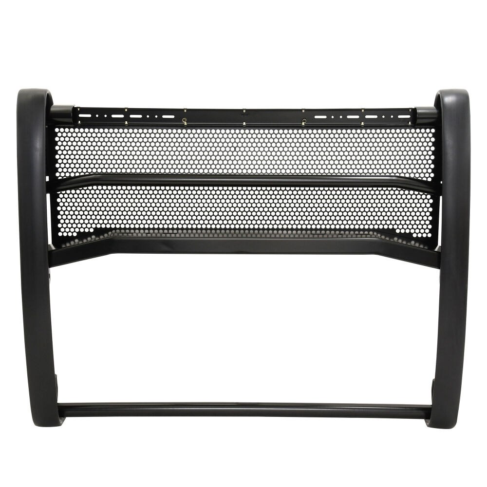 Westin Bumper Push Bar, Elite ™ Xd, Powder Coated, Black, Steel, 3 Inch Diameter, Without Wraparound Brush Guard – 36-52065
