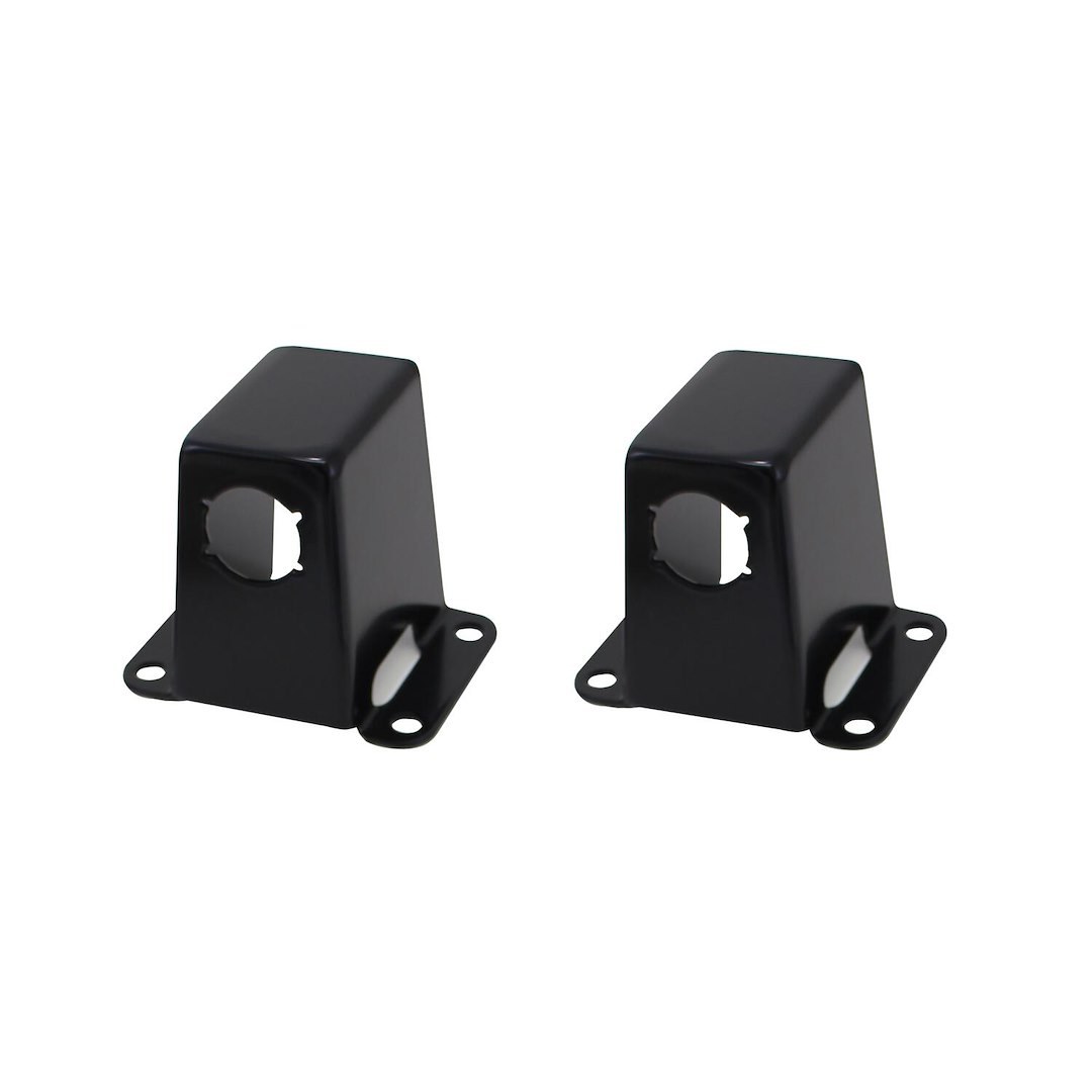 Westin Parking Aid Sensor Relocation Bracket, Relocates OE Sensor to Westin Grille Guard Upright, Powder Coated Black Steel, Set of 2 – 40-0005S