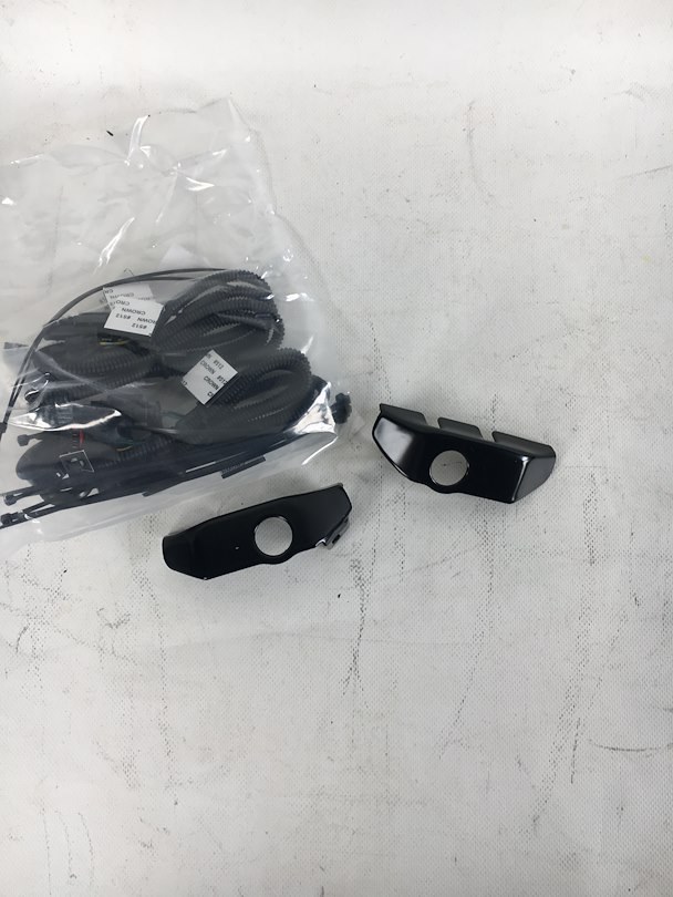 Westin Parking Aid Sensor Relocation Bracket, Relocates OE Sensor to Westin Grille Guard Upright, Powder Coated Black Steel, Set of 2 – 40-0045S