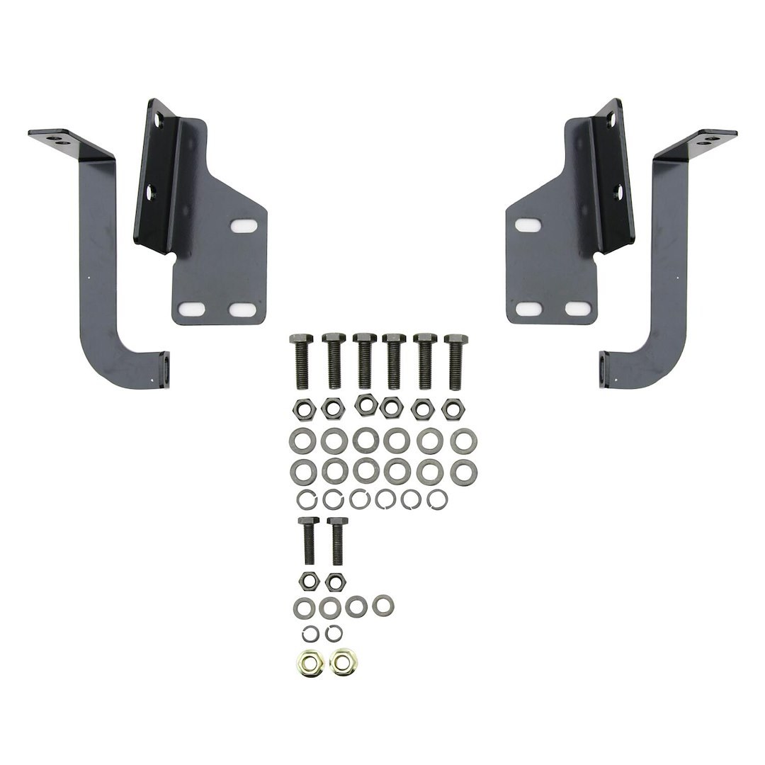Westin Grille Guard, Sportsman, 1-Piece, Powder Coated, Black, Steel, 1-1/2 Inch Diameter, With Brush Guard, Without Skid Plate – 40-0245