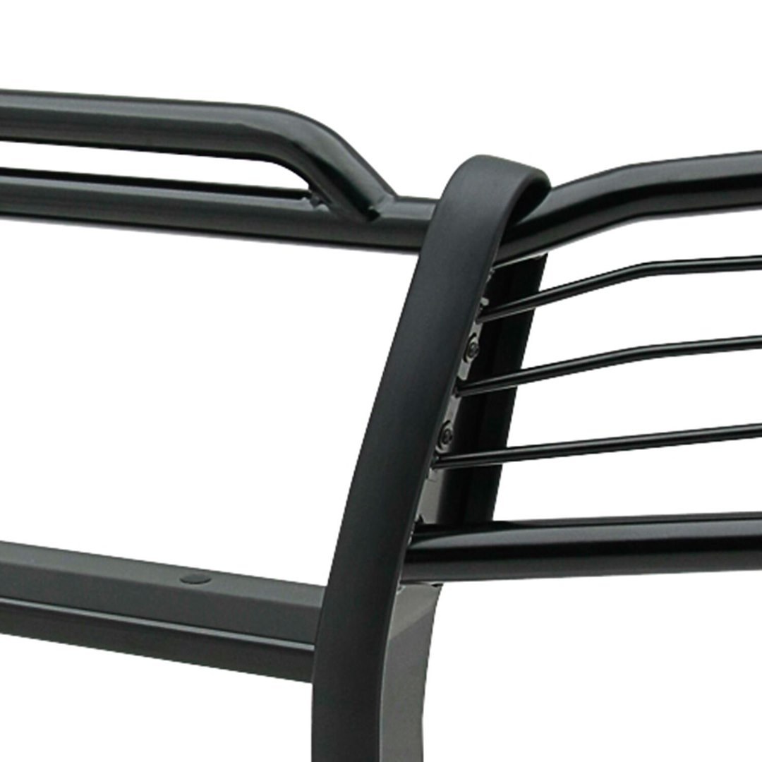 Westin Grille Guard, Sportsman, 1-Piece, Powder Coated, Black, Steel, 1-1/2 Inch Diameter, With Brush Guard, Without Skid Plate – 40-1605