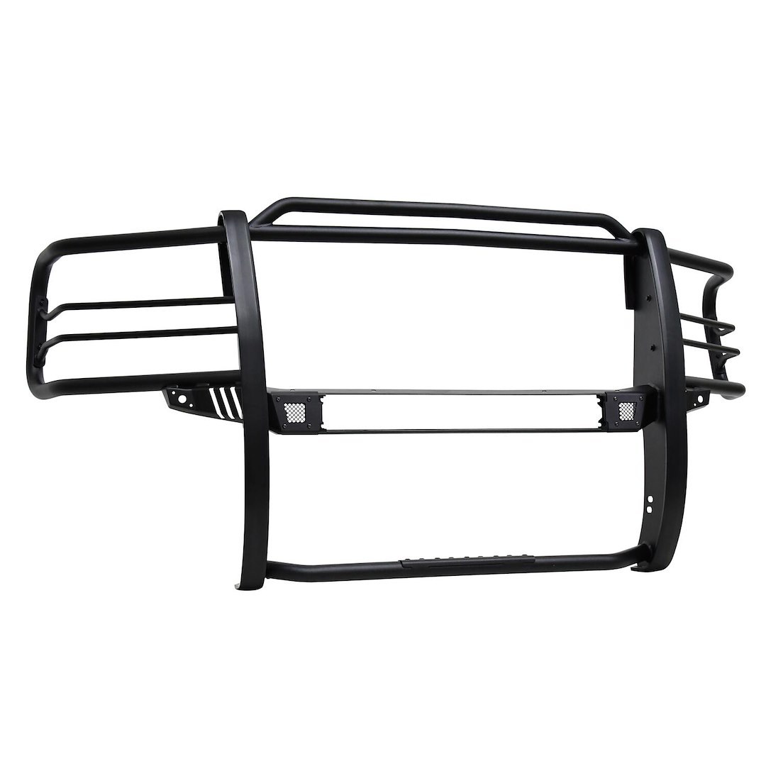 Westin Grille Guard, Sportsman X, Textured E-Coated, Black, Steel, 1-5/8 Inch Outer Steel Tubing/ 2-1/4 Inch Wide Upright Rubber Strips – 40-33875
