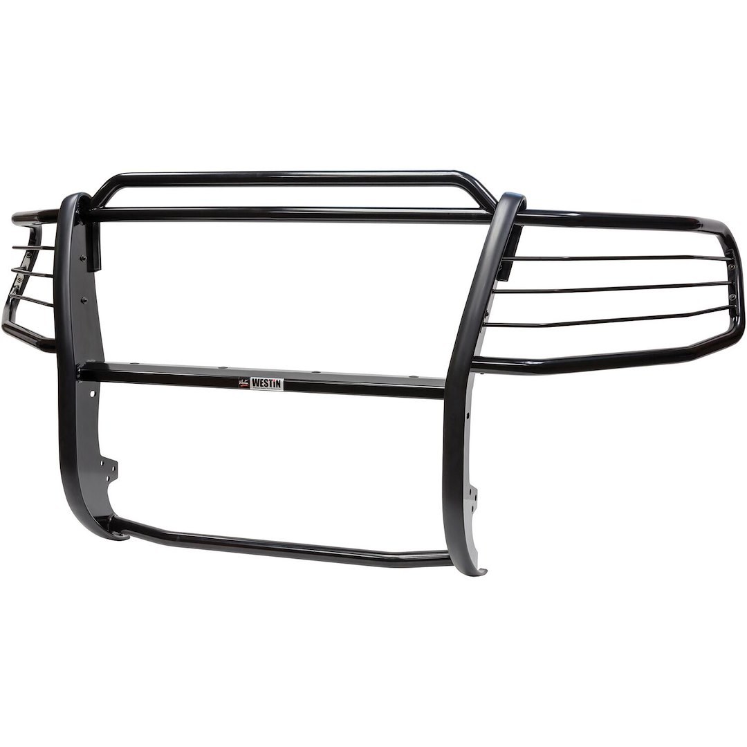 Westin Grille Guard, Sportsman, Powder Coated, Black, Steel, 1-1/2 Inch Diameter, With Brush Guard, Without Skid Plate – 40-3805